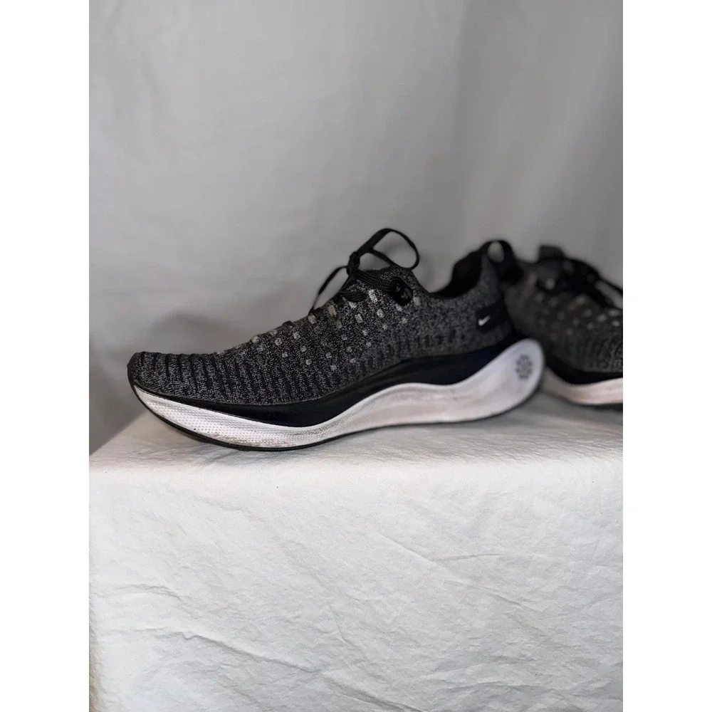 Nike‎ ZoomX Invincible Run Flyknit 3 Black White Running Shoes Mens 8.5